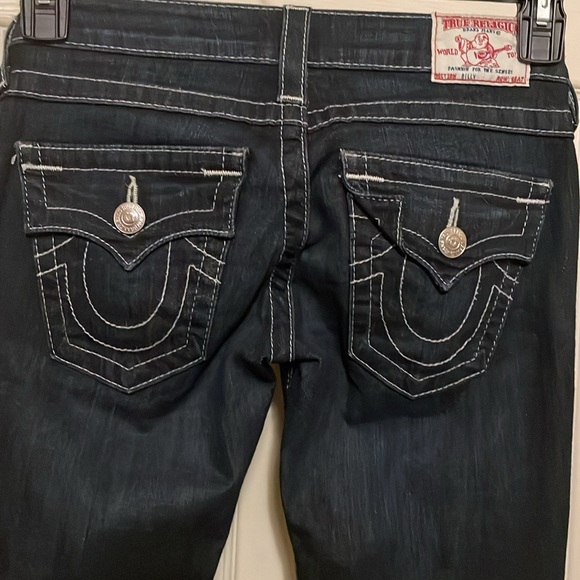 True Religion skinny Jeans dark wash size 26 - Picture 3 of 8